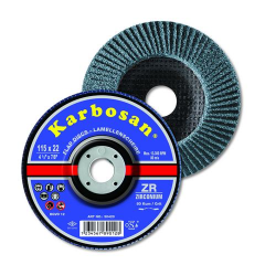 Karbosan 115 Flap Disk Zr 40 (Premıum) 983410