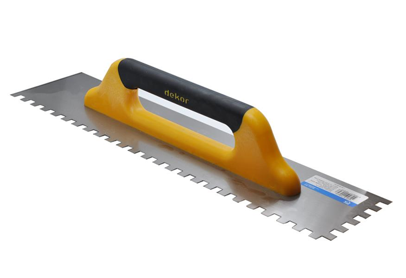Dekor 434 Seramik Malası Kapalı Plastik Saplı 50 Cm 10*10