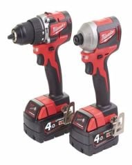 Milwaukee M18 Cblpp2a-402c Ikili Set