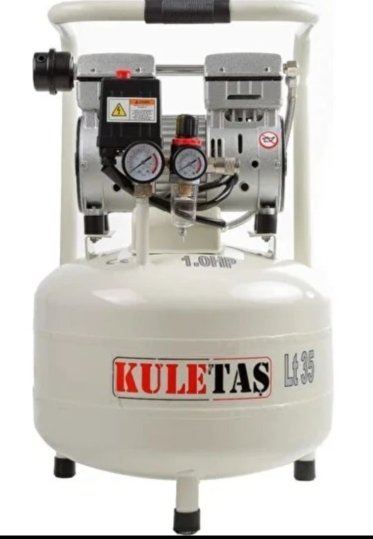 Kuletaş Süper Sessiz Yağsız Kompresör 35 Litre Kuletaş