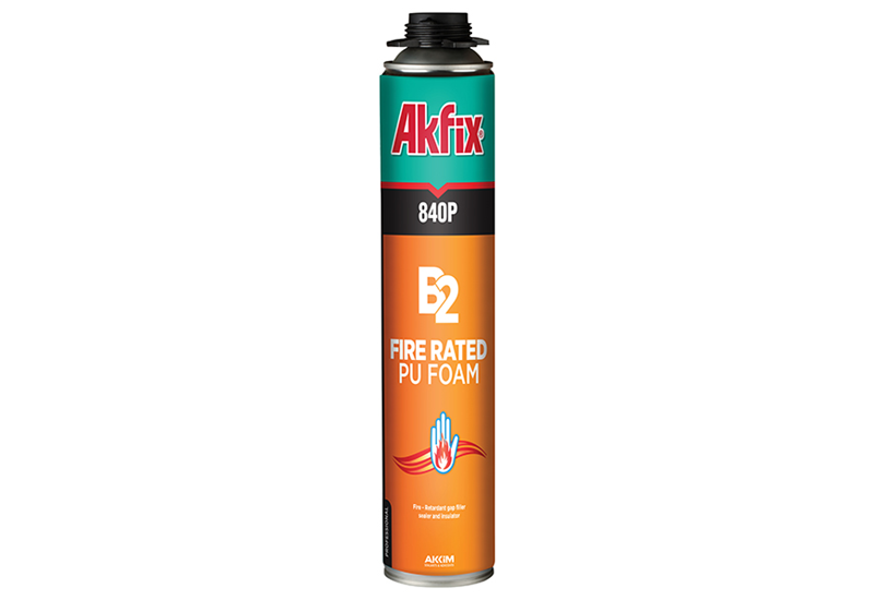 Akfix Fa018 Yangına Dayanıklı B2 Köpük 840P Tabancalı 750 Ml