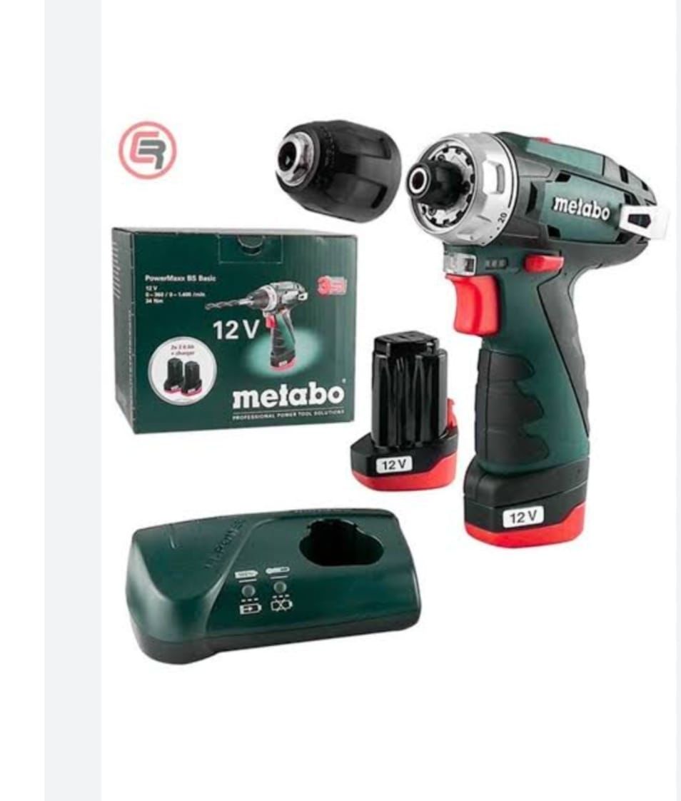 Metabo Powermaxx Bs Li-on Akülü 12 Volt 2.0 Ah Vidalama