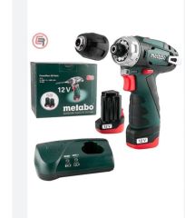 Metabo Powermaxx Bs Li-on Akülü 12 Volt 2.0 Ah Vidalama