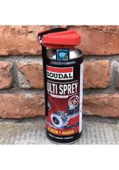 Soudal 400 ml Pas Sökücü Soudal Multi Sprey Çok Amaçlı Yağlayıcı Temizleyici Sudan Koruyucu Korozyona Dayanıklı Agmair Soudal(Kopya)