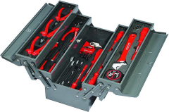 İzeltaş Elektrikçi Takım Çantası 45 Parça (5 Gözlü)-8420005046