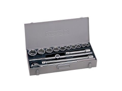 İzeltaş 14Lü Ağır Tip Altıköşe Lokma Anahtar Takımı 3/4'' - 1119006114