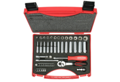 İzeltaş 1/4'' Altı Köşe Lokma Anahtar ve Bits Set 48 Parça 14000005131