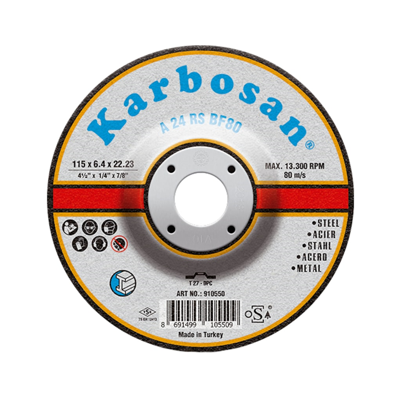 Karbosan 230*6,4*22 Metal Taşlama Taşı 910600